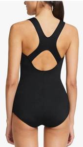 lot 62899 image: Womens Racerback Athletic One Piece Modest Bathing Suit, XL  - Retail $35