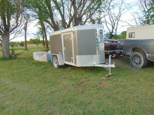 2013 Wells Cargo - Enclosed Trailer 5 x 10 V Nose