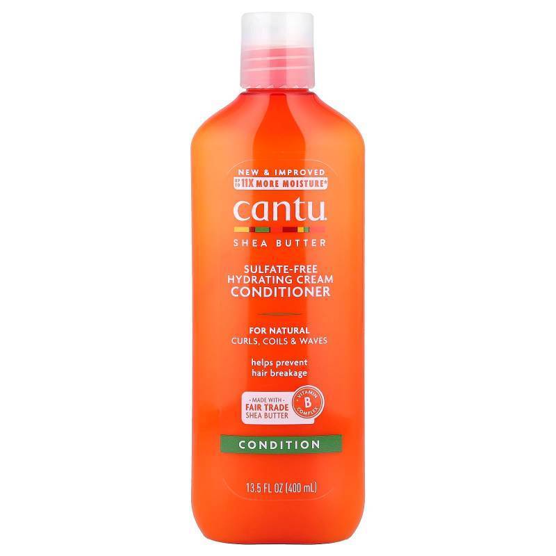 lot 36633 image: Cantu Shea Butter for Natural Hair Hydrating Cream Conditioner, 13.5 Ounce (07532-123EU) - Retail $5