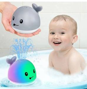 lot 72517 image: Bath Toys for Kids Ages 1-3, Baby Bath Toys 6-12-18 Months, Pool Water Toys for Toddlers, Babies 1 2 3 Year Boy Girl Gifts, Light Up Whale Bath Toy Sprinkler, 1st Birthday Bathtub Fountain Toy - Retail $15