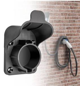 lot 72543 image: EV Charger Holder SAE J1772 Charging Cable Organizer for Portable Electric Car Charger Cable Hanger Electric Vehicle Charging Cord Holder Wall-Mount Connector Space Saving - Retail $15