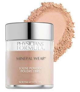 lot 72561 image: Physicians Formula Mineral Wear Talc-Free Loose Powder Creamy Natural, Dermatologist Tested, Clinically Tested - Retail $15