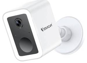 lot 72576 image: 2K Security Cameras Wireless Outdoor, Free Cloud & SD Storage, Magnetic Easy Mount No Drilling, WiFi 6 2.45G Dual Band, Motion Alerts, 6-Month Battery, Color Night Vision, IP66, 2-Way Talk - Retail $26