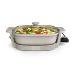 bella Make and Take Electric Skillet Oatmilk - Retail: $80