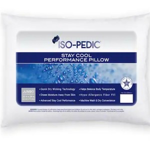 lot 9187278 image: ISO-PEDIC Stay Cool Performance Pillow