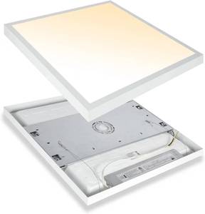 lot 251562 image: Retails for $171 2x2 FT Surface Mount LED Panel Light Dimmable & 3 Color Selectable 3000K4000K5000K - 40W 24x24 Inch LED Flush Mount Ceiling Light Low Profile, 100-277V, Bright 4400LM, ETL Listed, 2 Pack