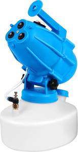 lot 351699 image: 5L (1.3 Gallon) Electric ULV Fogger Sprayer Machine with 3 Nozzles, Portable Cold Fogger with Adjustable Flow Rate, 30ft Spraying Distance for Home, School, Hotel, Church, Garden, Yard