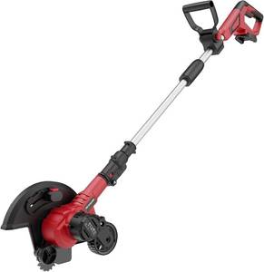 lot 351729 image: Retails for $120 Brushless Lawn Edger Compatible with Milwaukee 18v Battery(Tool ONLY), Electric Cordless EdgerTrencher 9  Blade, 3 Position Adjustable Depth, 180 Handle, Lightweight with Rear Wheel for Landscaping