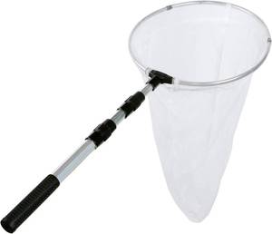 lot 351735 image: Insect and Butterfly Net with 12 Ring, 24 Net Depth, Handle Extends to 36 Inches