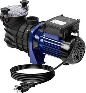 lot 291649 image: High Flow Rate Swimming Pool Pump, 0.75HP 115V, 550W, Single Speed with Strainer Basket