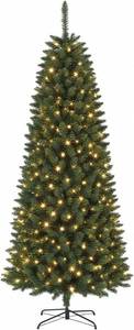 lot 491901 image: Garvee 6 ft Christmas Tree, Artificial Pencil Tree, Easy Assemble, Xmas Decor for Home Party Office Mall Holiday