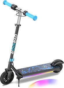 lot 491903 image: Retails for $178 Gyroor H30 Max Electric Scooter for Kids, LED Dispaly, 150W Powerful Motor, Dual Brake System, Adjustable Height and Speed, Best Presents for Kids