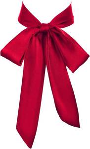 lot 491915 image: Lusofie Tie for Women Self Tie Satin Ribbon Bow Tie Wide Folding Bowties Accessory for School Uniforms Cosplay Wedding Party