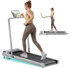 lot 431317 image: Retails for $140 Abonow Walking Pad, Under Desk Treadmill with Incline for Home Office 2.5HP Portable Walking Treadmill with 265 Lbs Weight Capacity Walking Machine, Remote Control, LED Display