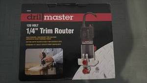 Craftsman 1/4 Trim Router 120 Volt Woodworking Tool - Retail: $45