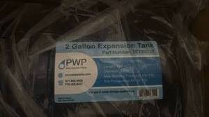 lot 60872 image: PWC 2 Gallon Expansion Tank Model E1262F - Retail $45