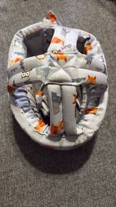 lot 60877 image: Baby Safety Helmet Soft Protective Head Cushion Adjustable Infant Head Guard - Retail $15