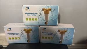 lot 60883 image: HOMPC Reusable Spin Down Water Pre-filter System Set - Retail $45