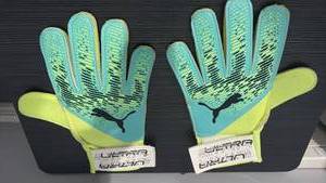 lot 60886 image: Ultra Grip Goalkeeper Gloves - Retail $25