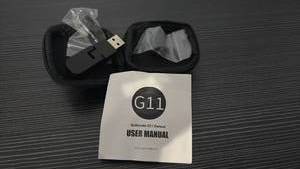 lot 60890 image: GoNovate G11 Earbud Wireless Bluetooth Headphone with USB Cable and Case - Retail $25
