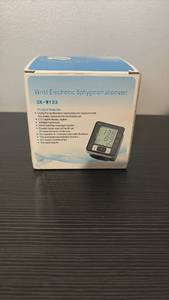 lot 60894 image: CK-W133 Digital Wrist Blood Pressure Monitor - Retail $15