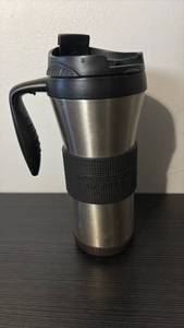 lot 60908 image: Stainless Steel Starbucks Insulated Travel Mug with Handle - Retail $15