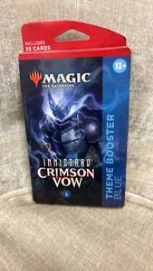 lot 4 image: Magic The Gathering Innistrad Crimson Vow Theme Booster Blue