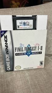 lot 11 image: Final Fantasy I & II Dawn of Souls Game Boy Advance
