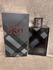 lot 43 image: Full bottle of Burberry Brit Mens Eau de Toilette 100ml with Box