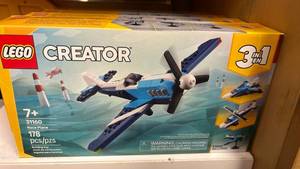 lot 61 image: New factory sealed LEGO Creator 31160 Race Plane 3-in-1 Building Set
