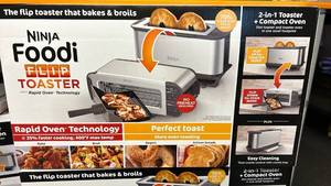lot 64 image: Brand new�� Ninja Foodi Flip Toaster with Rapid Oven Technology