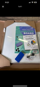lot 88 image: OfficeLine Magnetic Dry Erase Whiteboard with Accessories