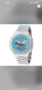 lot 92 image: Brand New Invicta Activa Signal X Invicta Digital Watch 45.5mm Silver with box
