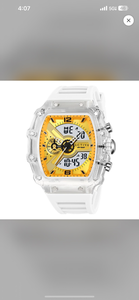 lot 93 image: Brand new Invicta Activa X Invicta Mens Digital Watch 44.3mm White with box