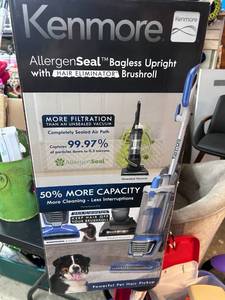 lot 94 image: Kenmore AllergenSeal Bagless Upright Vacuum with Hair Eliminator Brushroll