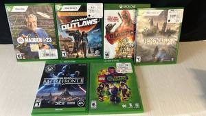 lot 104 image: Xbox Game Collection Bundle - 6 Games