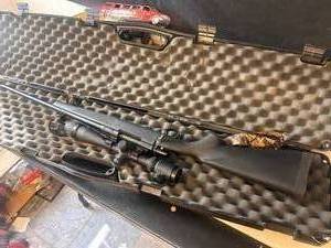 lot 114 image: This is not an air rifle..Marlin 30-06 XL7 with BSA Optics Rifle with Scope in Hard Case (see description for details and pick up instructions)