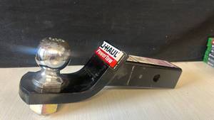 lot 115 image: U-Haul Trailer Hitch Ball Mount Assembly 2 inch ball