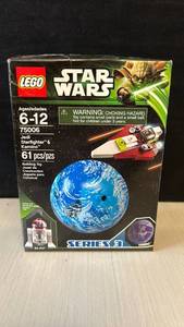 lot 121 image: RETIRED LEGO Star Wars Jedi Starfighter & Kamino Set 75006 NEW IN BOX