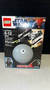 lot 122 image: RETIRED LEGO Star Wars TIE Interceptor & Death Star Set 9676 NEW IN BOX