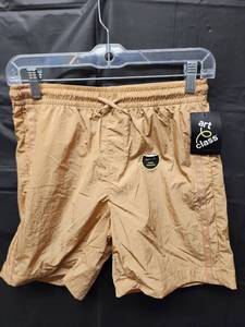lot 71289 image: Art Class, Boys Beige Swim Shorts with Elastic Waistband (Size L 1012) - Retail $15