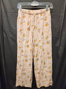 lot 71323 image: Wild Fable, Womens Orange Print Pajama Pants with Elastic Waist (Size XXS) - Retail $25