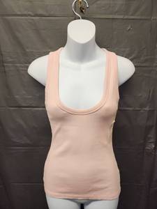 lot 71346 image: Universal Thread, Blush Pink Ribbed Tank Top (Size S) - Retail $8