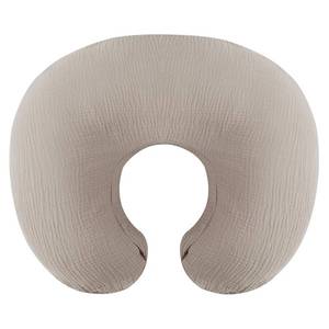 lot 9 image: Onacosht Muslin Nursing Pillow Cover Soft 100% Cotton Feeding Pillow Slipcover Fits Standard Infant Nursing Pillow for Baby Boy and Girl, Fog - Retail $13