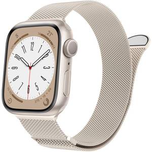 lot 27 image: MARGE PLUS Compatible with Apple Watch Band 38mm 40mm 41mm 42mm 44mm 45mm 46mm 49mm Women Men, Stainless Steel Mesh Loop Magnetic Clasp Replacement for iWatch Series 11 10 9 8 7 6 5 4 SE3 SE2 Ultra 3 - Retail $10