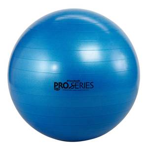 lot 52 image: GREEN Theraband 23045 Exercise and Stability Ball for Improved Posture, Balance, Core Fitness, Coordination and Rehab, 75cm Diameter - Retail $35