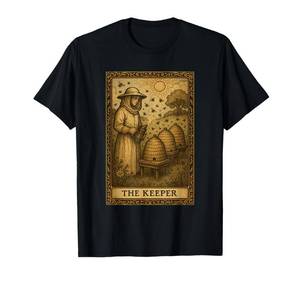 lot 20003 image: Beekeeper Design for Women Men Tarot Card Beekeeping T-Shirt XL - Retail $20