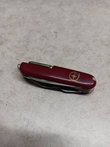 lot 161 image: Swiss Army Multi-Tool Red Pocket Knife