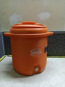 lot 190 image: Orange Gottkooler Water Cooler Dispenser with Spigot