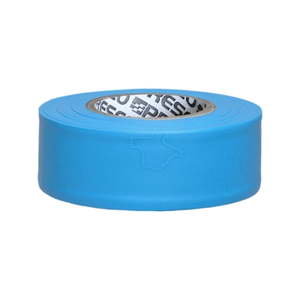 lot 223 image: Presco PresGlo Texas Roll Flagging Tape 3 mils thick 1-316 in. x 50 yds. (Neon Blue and Neon Green) NON-ADHESIVE